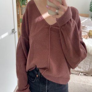 Free People Mauve Pullover Sweater XS